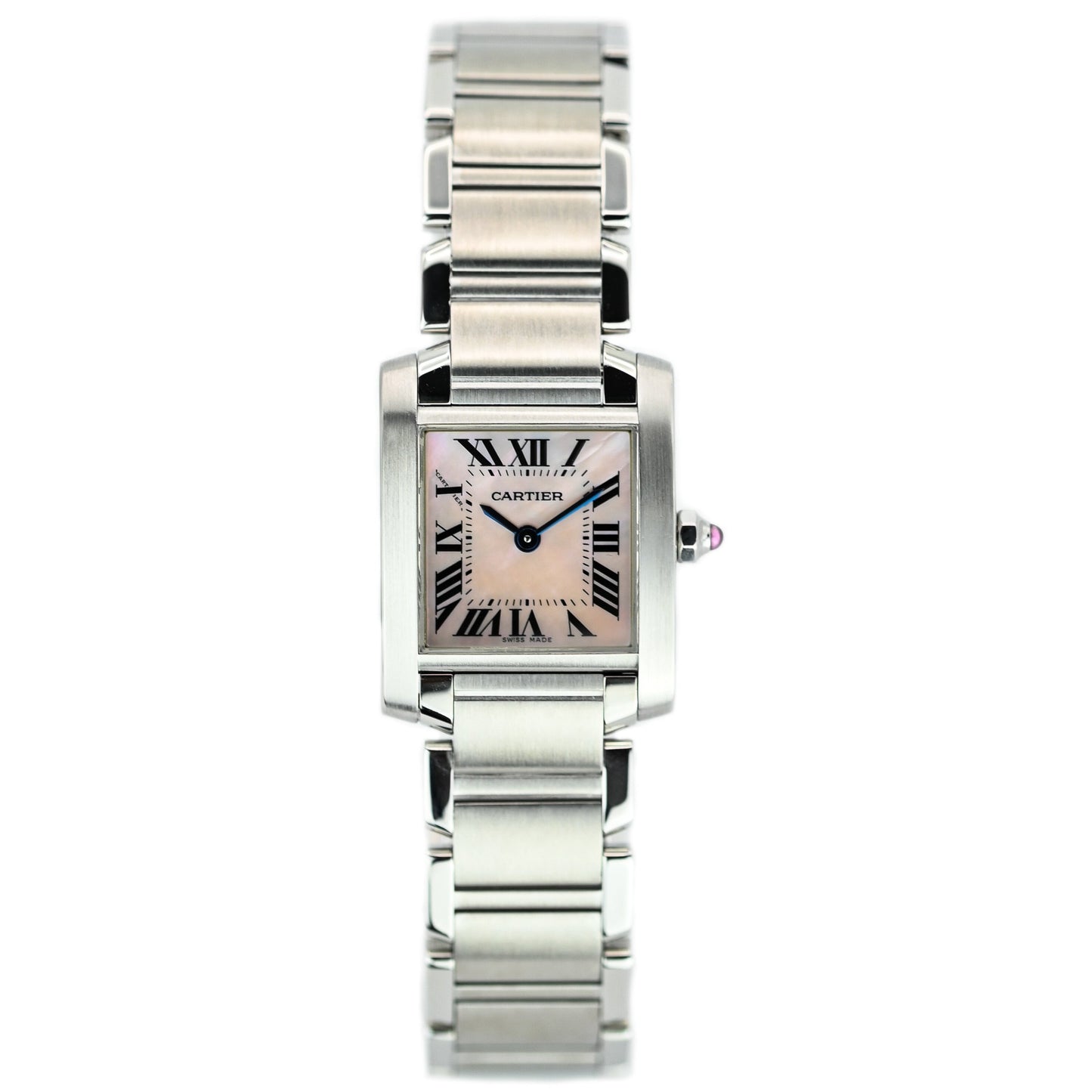 Cartier Tank Française 20mm | 2384 | Factory MOP Dial | Box & Papers