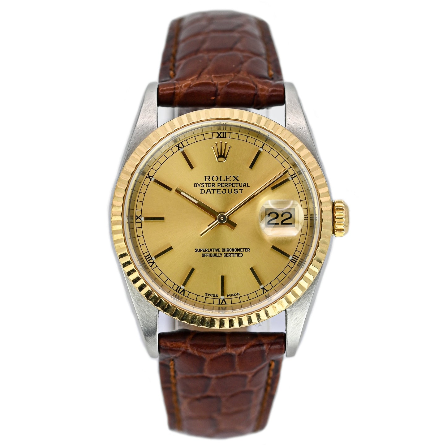 Rolex Datejust 36mm | 16233 | Steel & Yellow Gold | Box & Papers | 2002