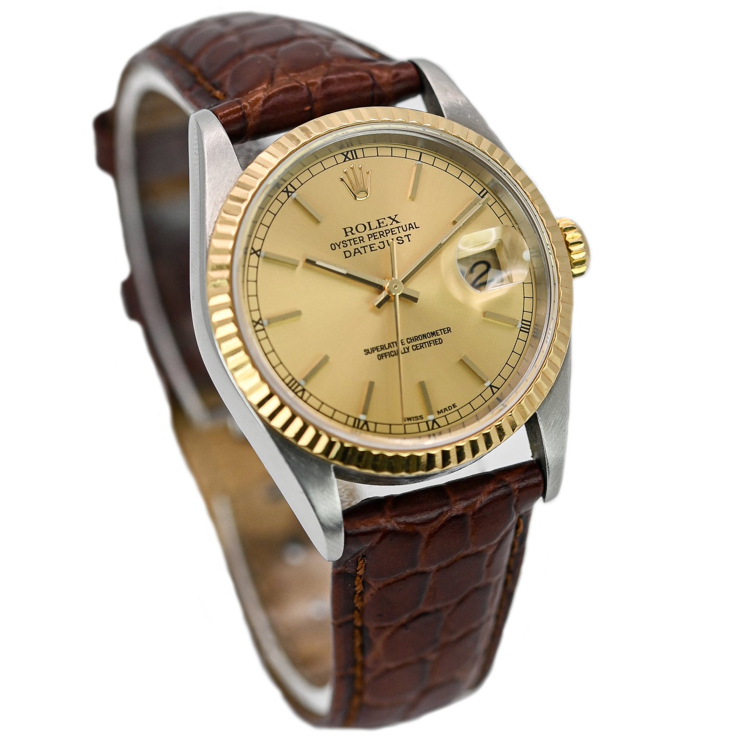 Rolex Datejust 36mm | 16233 | Steel & Yellow Gold | Box & Papers | 2002