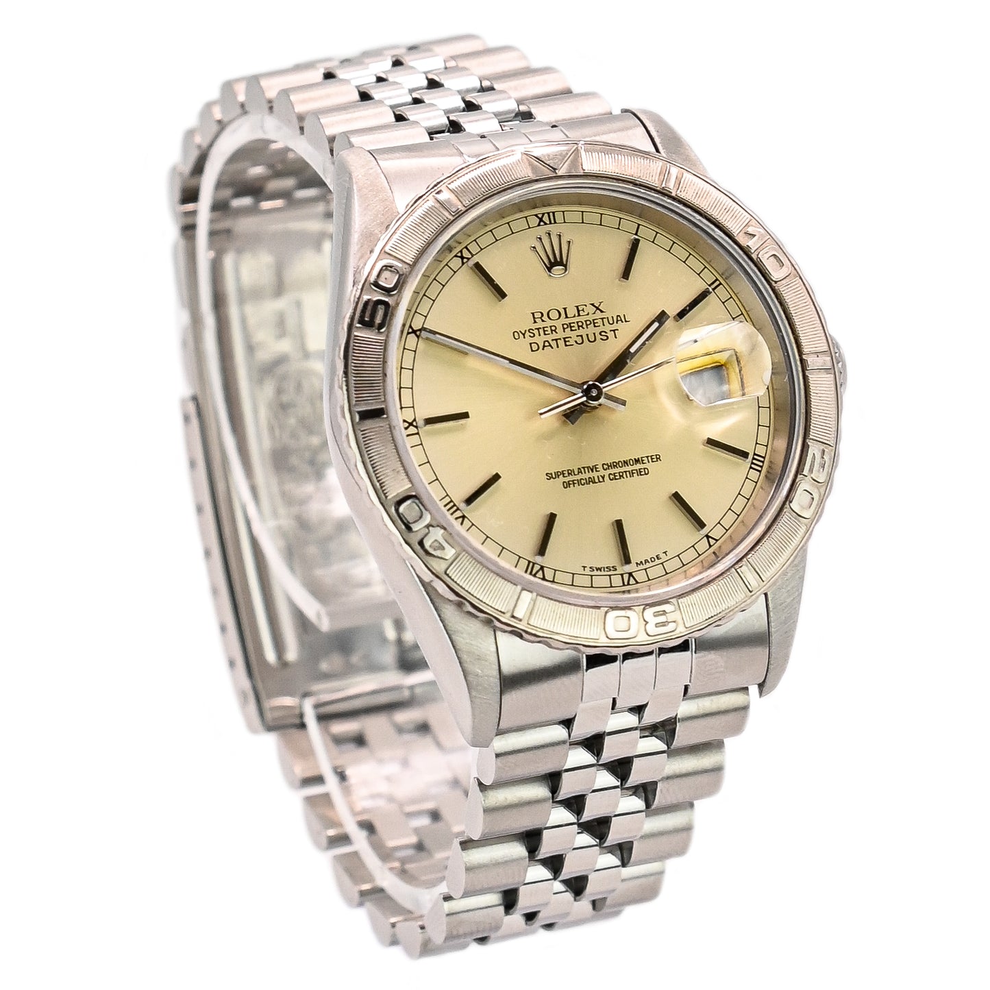 Rolex Datejust Turn-O-Graph 36mm | 16264 | Stainless Steel & White Gold | Full Collectors Set