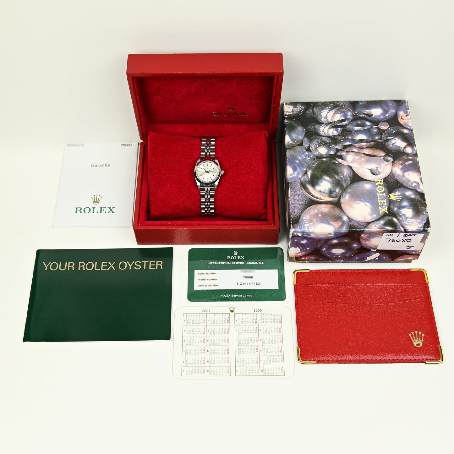 Rolex Lady Oyster Perpetual 24mm | 76080 | Stainless Steel | Box & Papers