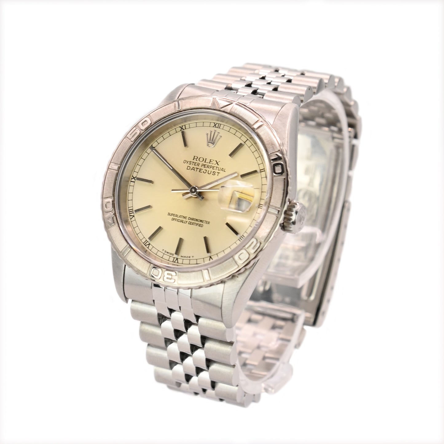Rolex Datejust Turn-O-Graph 36mm | 16264 | Stainless Steel & White Gold | Full Collectors Set