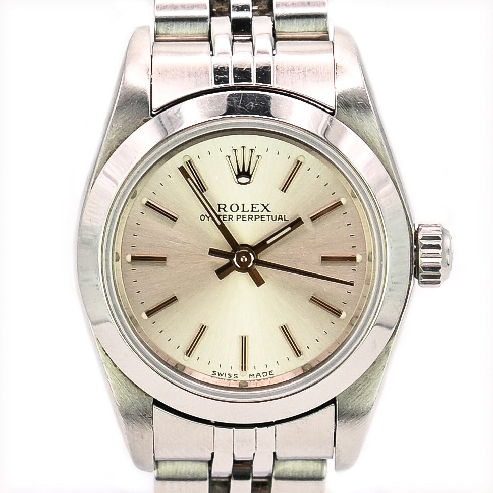 Rolex Lady Oyster Perpetual 24mm | 76080 | Stainless Steel | Box & Papers