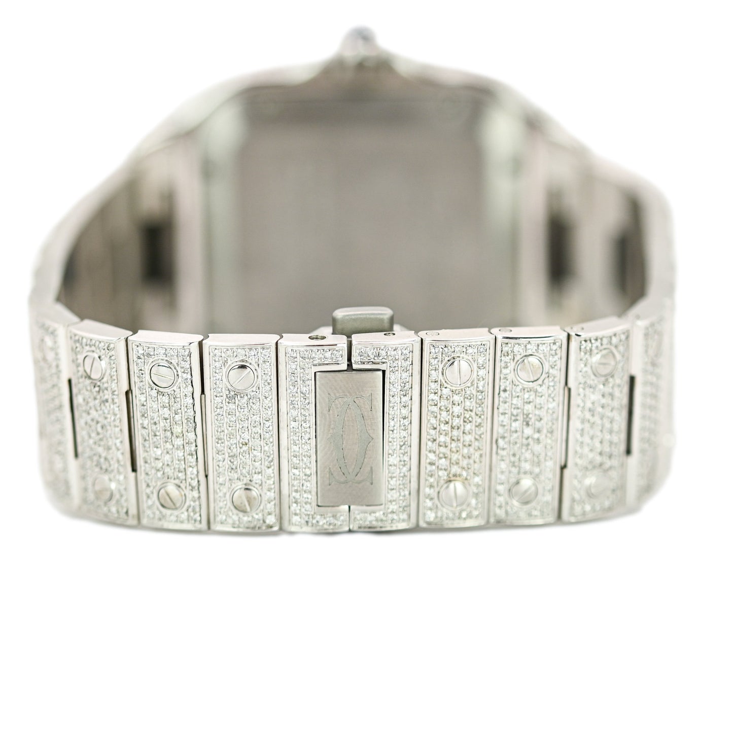Cartier Santos De Cartier 39.8mm | WSSA0018 | Diamond Set | Box & Papers