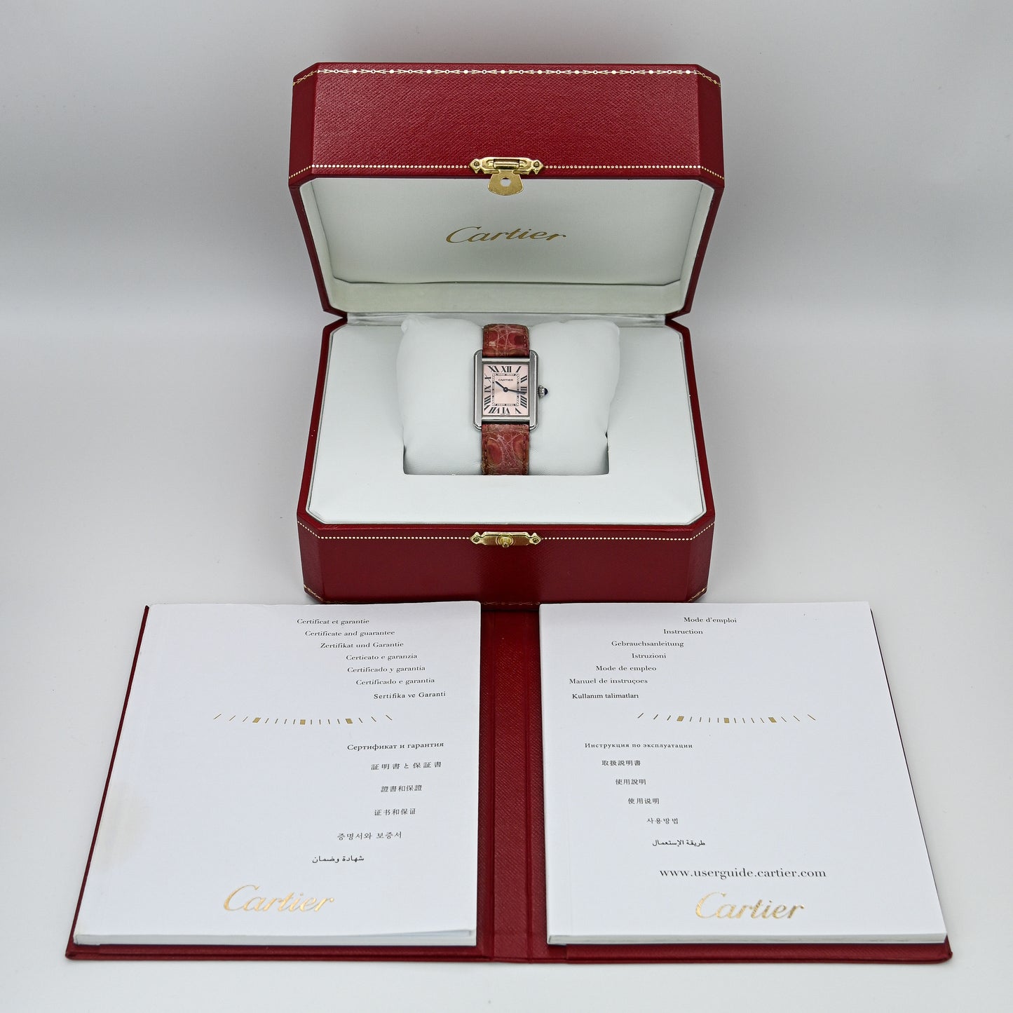 Cartier Tank Solo 31mm | 3170 | Rose Dial | Box & Papers