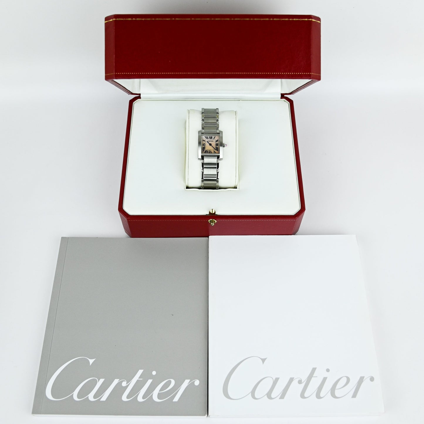 Cartier Tank Française 20mm | 2384 | Factory MOP Dial | Box & Papers