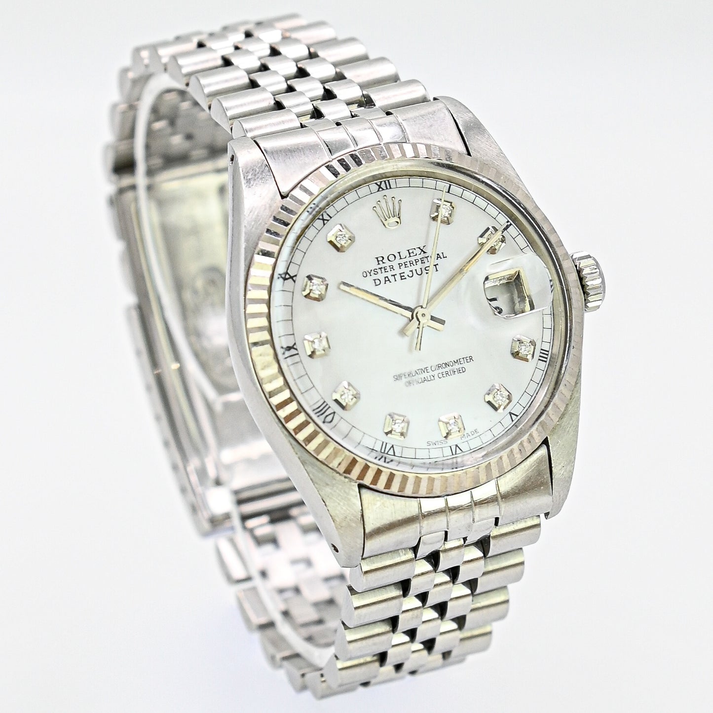 Rolex Datejust 36mm | 16014 | Stainless Steel & White Gold