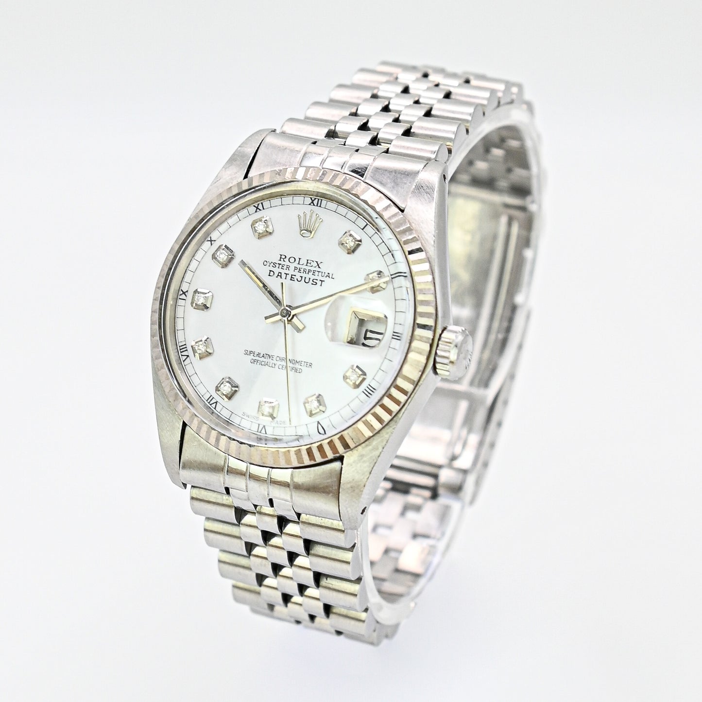 Rolex Datejust 36mm | 16014 | Stainless Steel & White Gold