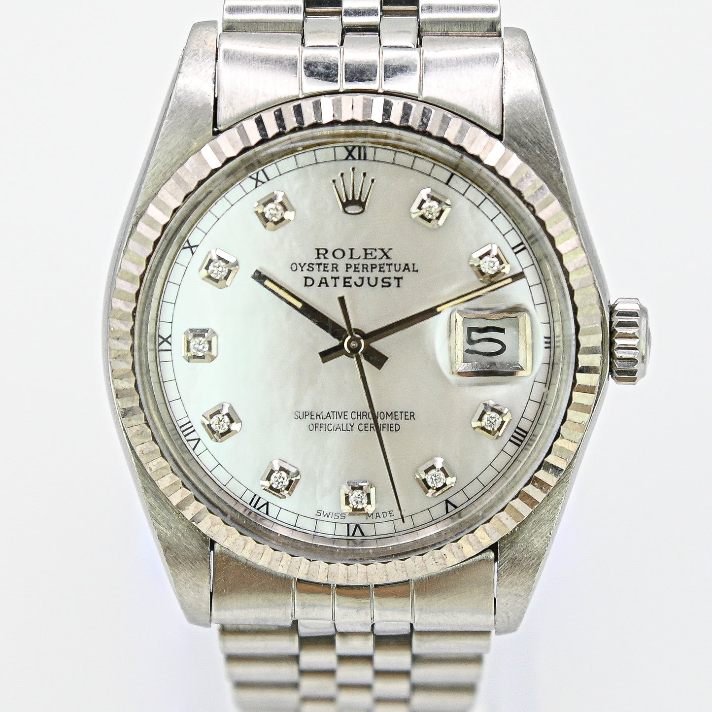 Rolex Datejust 36mm | 16014 | Stainless Steel & White Gold