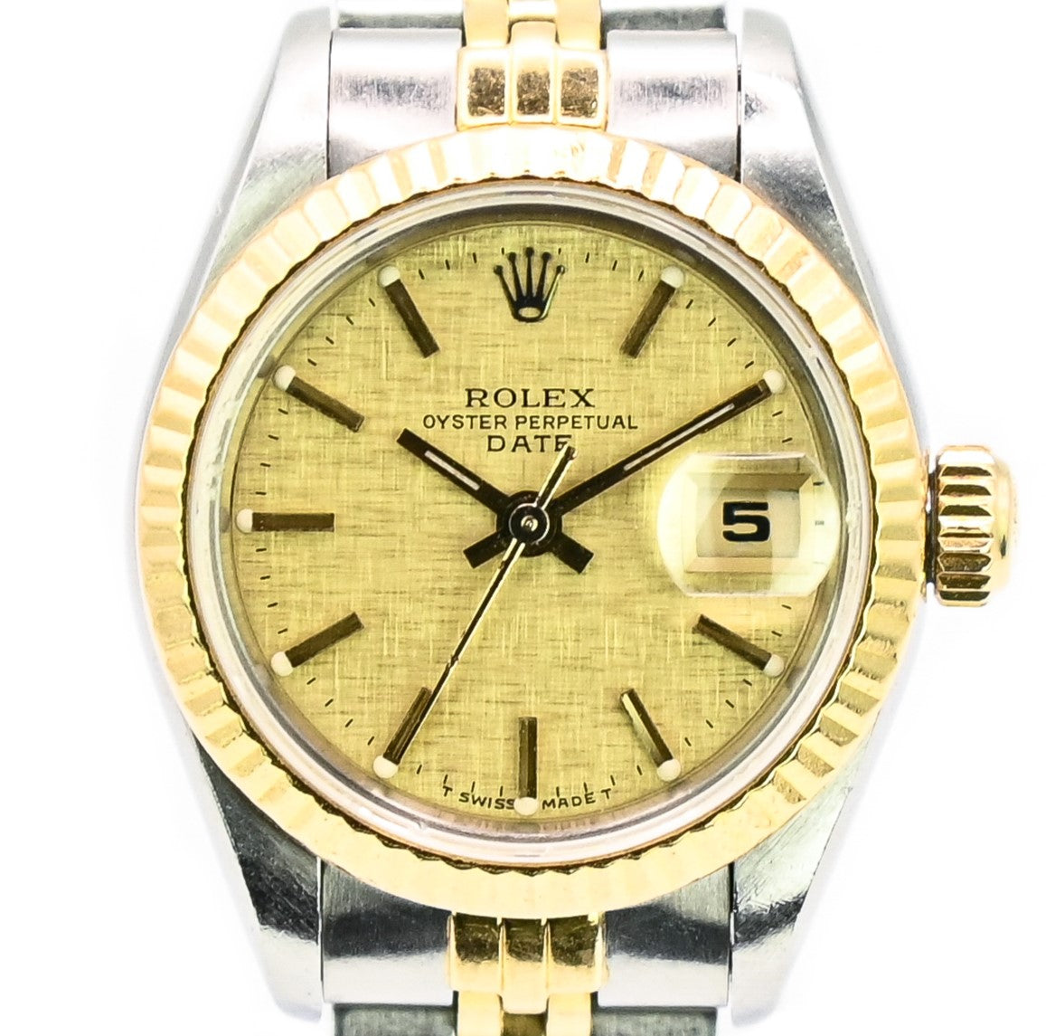 Rolex Lady Datejust 26mm | 69173 | Factory Linen Dial