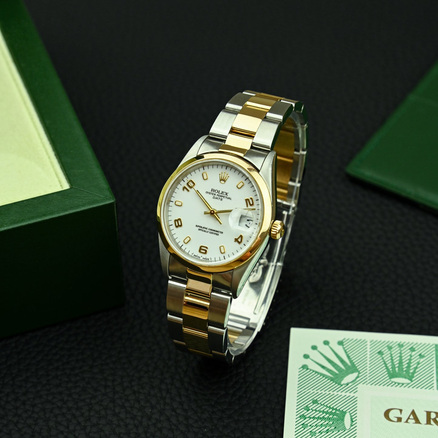 Rolex Oyster Perpetual Date 34mm | 15203 | Box & Papers