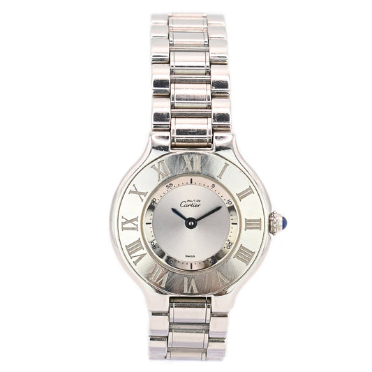 Ladies Cartier 21 Must De Cartier 28mm | 1340 | Stainless Steel | Quartz