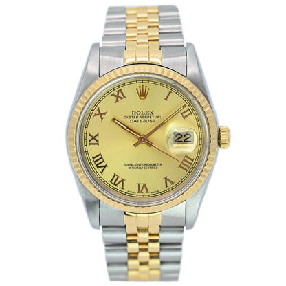 Rolex Datejust 36mm | 16233 | Stainless Steel & Yellow Gold