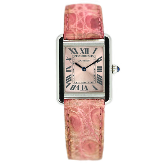 Cartier Tank Solo 31mm | 3170 | Rose Dial | Box & Papers