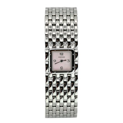 Cartier Panthère Ruban 21mm | 2420 | Pink Mother Of Pearl Dial