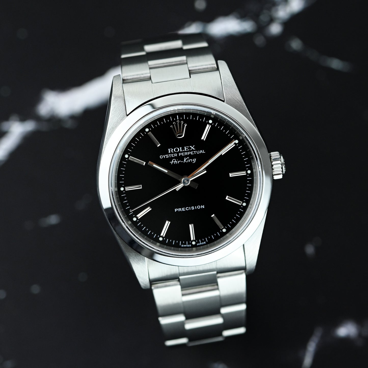 Rolex Air-King 34mm | 14000M | Stainless Steel | Factory Black Dial