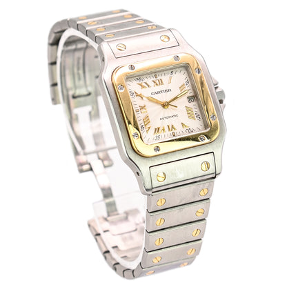 Cartier Santos Galbée 29mm | 2319 | Stainless Steel & Yellow Gold | Box & Papers