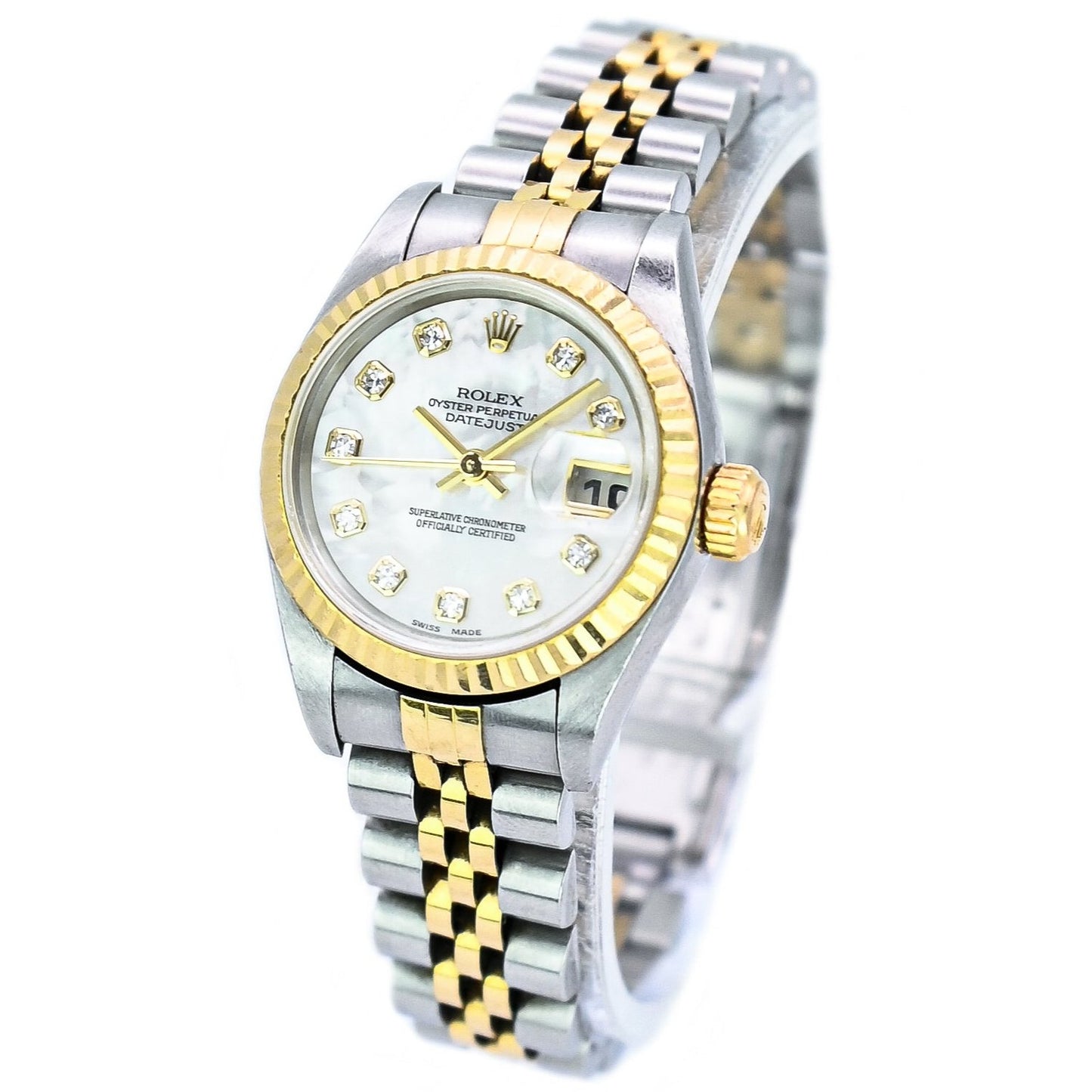 Rolex Lady Datejust 26mm | 79173 | Factory MOP Diamond Dial