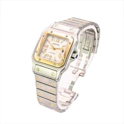 Cartier Santos Galbée 29mm | 2319 | Stainless Steel & Yellow Gold | Box & Papers