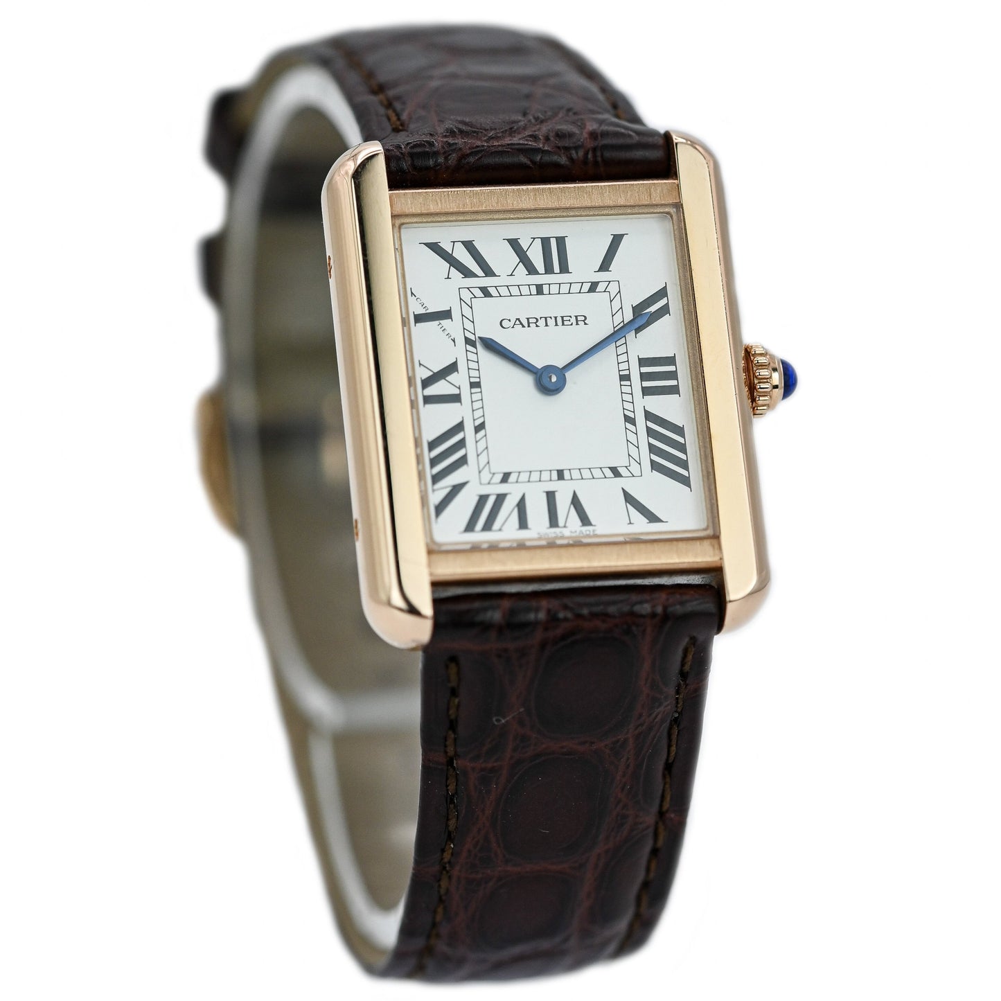 Cartier Tank Solo 24mm | 3168 | Rose Gold | Box & Papers