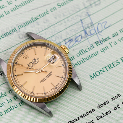 Rolex Datejust 36mm | 16233 | Steel & Yellow Gold | Box & Papers | 2002