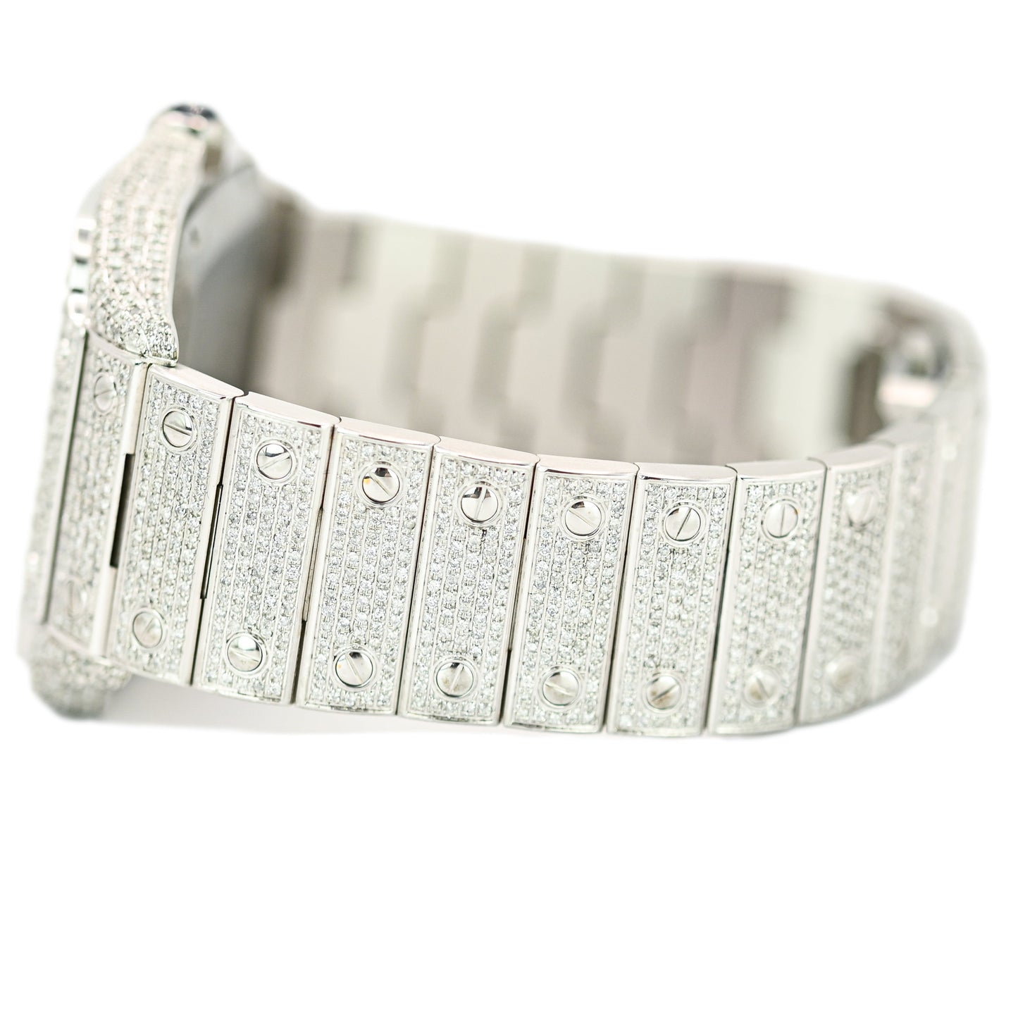 Cartier Santos De Cartier 39.8mm | WSSA0018 | Diamond Set | Box & Papers