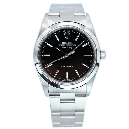 Rolex Air-King 34mm | 14000M | Stainless Steel | Factory Black Dial