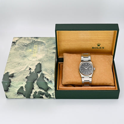 Rolex Datejust Oysterquartz 36mm | 17000 | Factory Black Dial