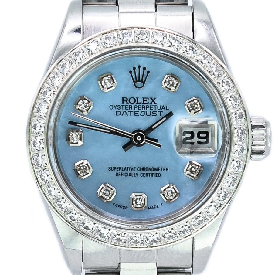 Rolex Lady Datejust 26mm | 69160 | Custom Dial & Bezel