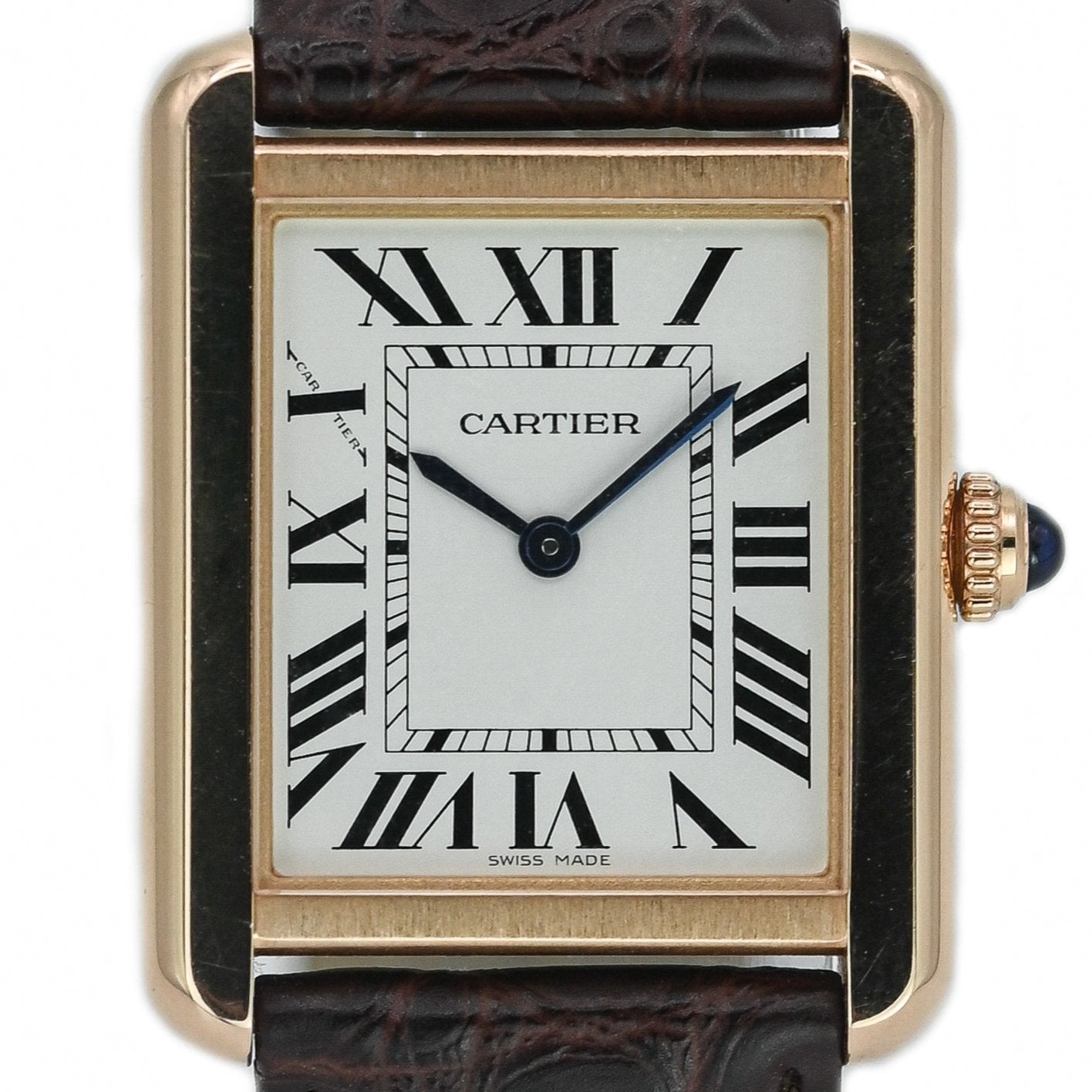 Cartier Tank Solo 24mm | 3168 | Rose Gold | Box & Papers