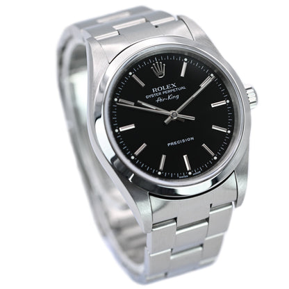 Rolex Air-King 34mm | 14000M | Stainless Steel | Factory Black Dial