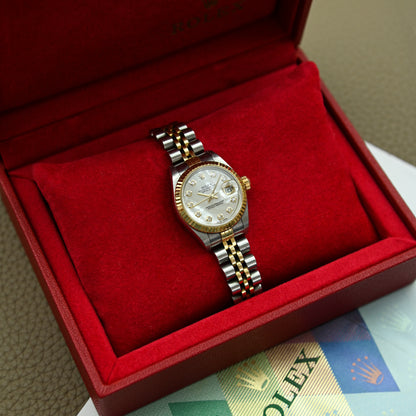 Rolex Lady Datejust 26mm | 79173 | Factory MOP Diamond Dial