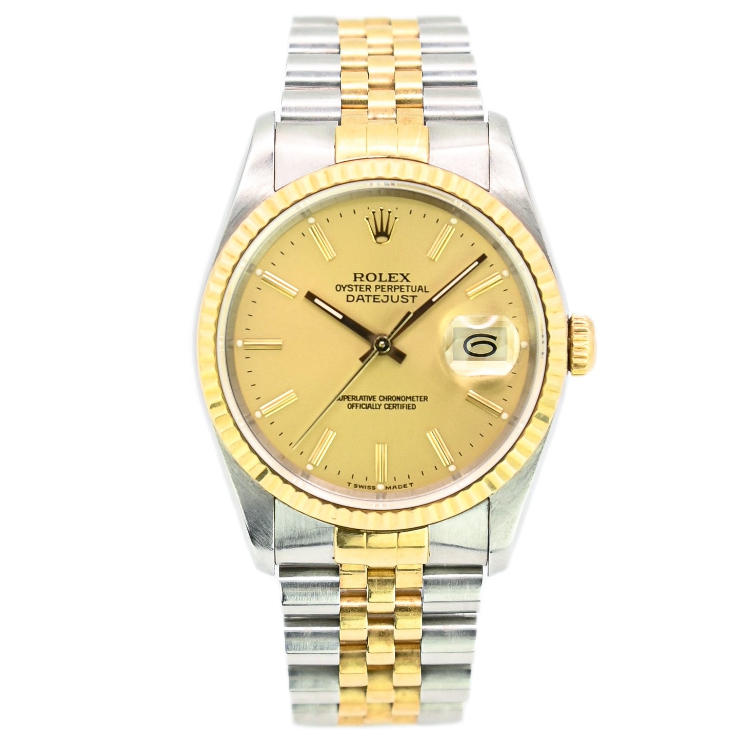 Rolex Datejust 36mm | 16233 | Stainless Steel & Yellow Gold