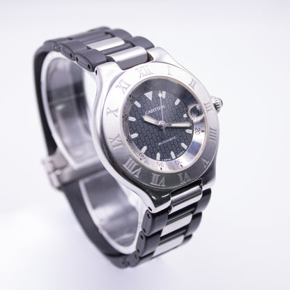 Cartier 21 Must De Cartier Autoscaph 37mm | 2427 | Automatic