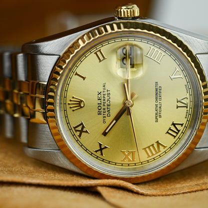 Rolex Datejust 36mm | 16233 | Stainless Steel & Yellow Gold