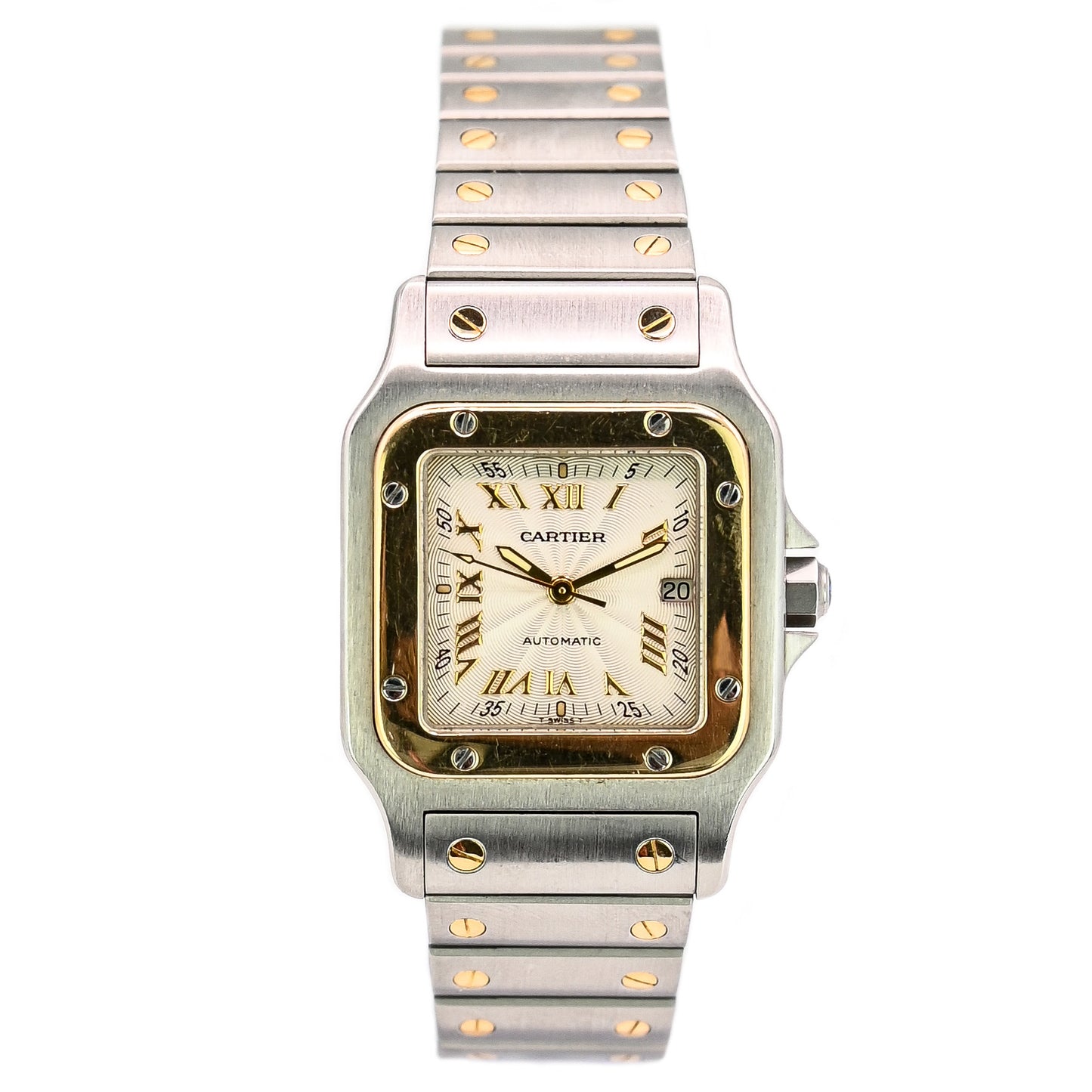 Cartier Santos Galbée 29mm | 2319 | Stainless Steel & Yellow Gold | Box & Papers