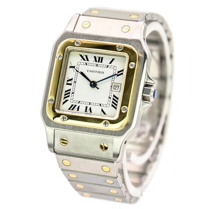 Cartier Santos Carrée 29mm | 2961 | Stainless Steel & Yellow Gold