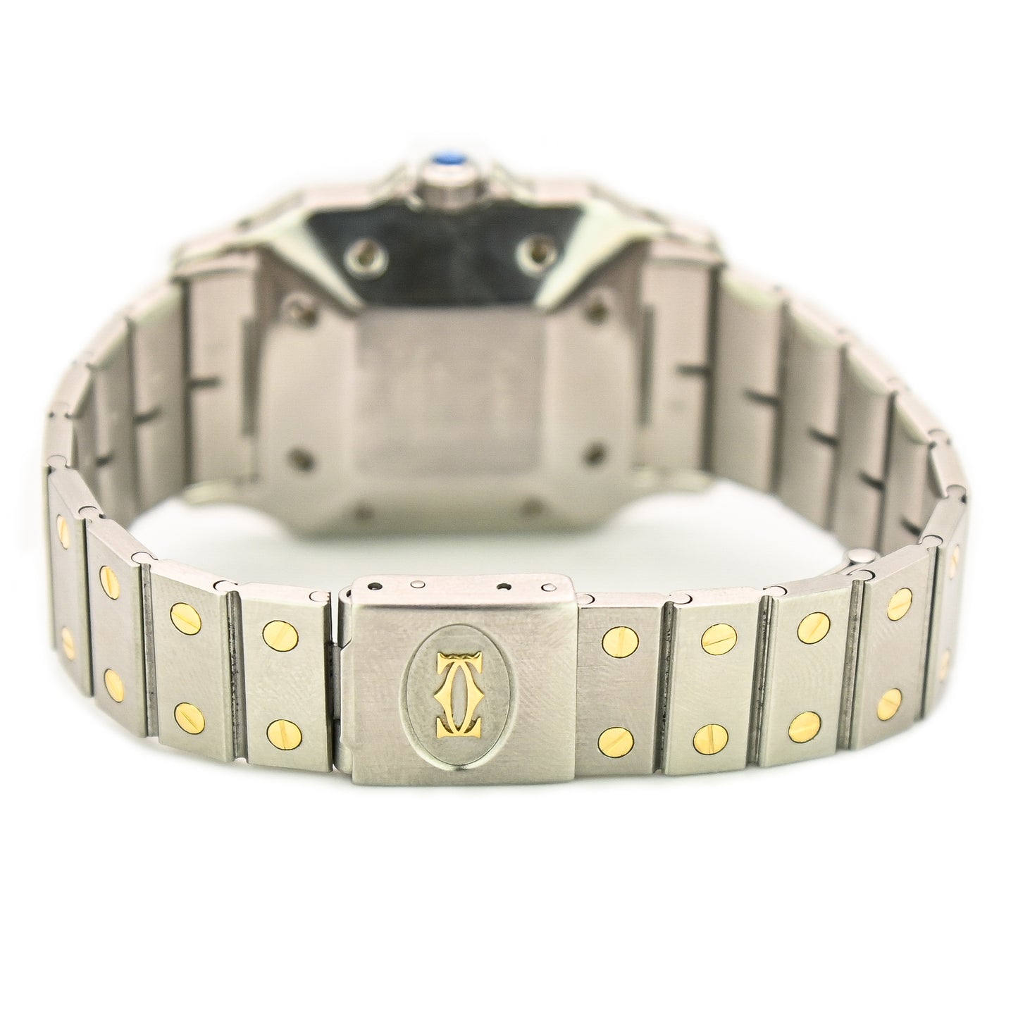 Cartier Santos Carrée 29mm | 2961 | Stainless Steel & Yellow Gold